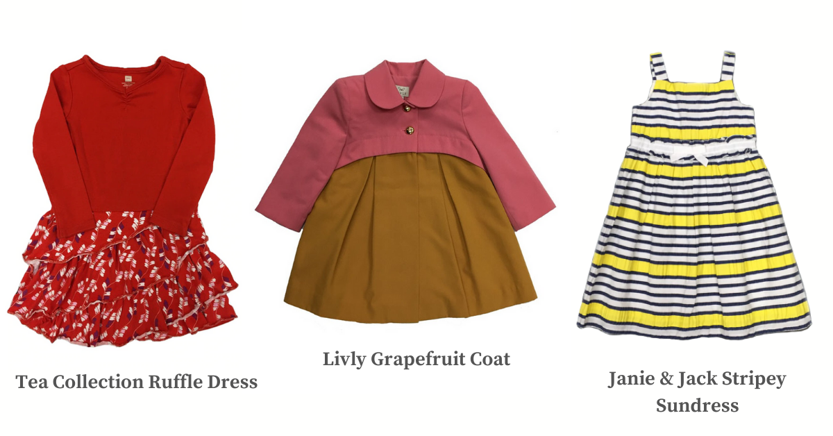 Designer children's clothing, little girls dresses, jackets and