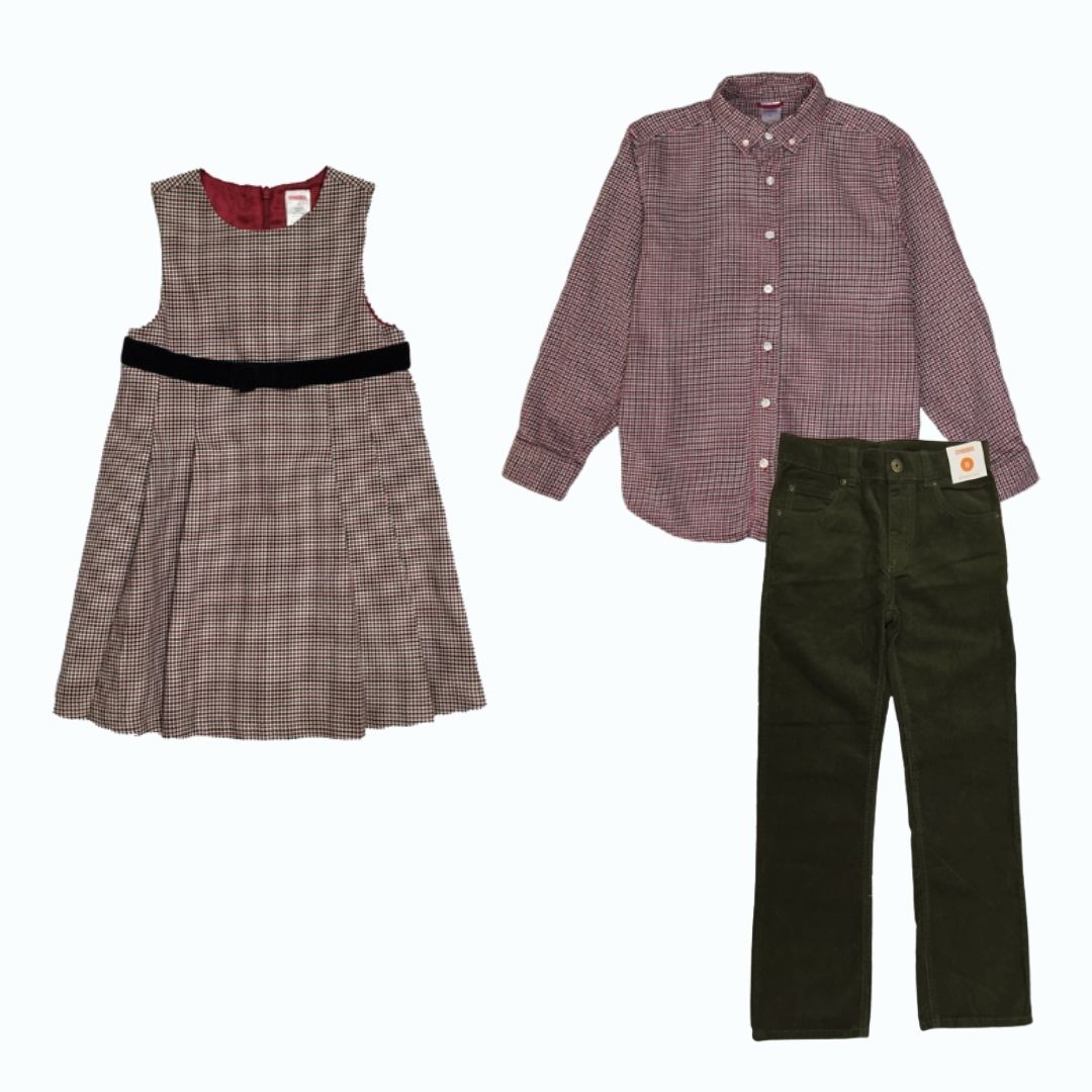 Matching Holiday Outfits for Kids