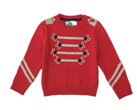 Mini Boden Girls' Holiday Sweater